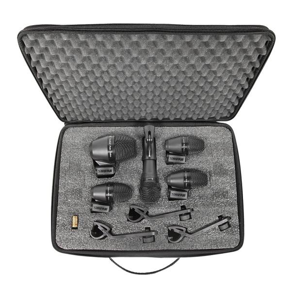 SHURE ドラム用 マイクキット (5本) PGADRUMKIT5  qqffhab SHURE（シュア） ドラム用マイクロホンパッケージ/5本セット