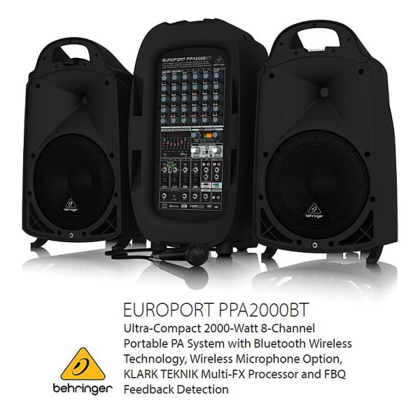 behringer europort ppa2000bt