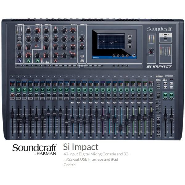 Soundcraft ミキサー SoundCraft by Harman Professional Analog Live Studio Mixer