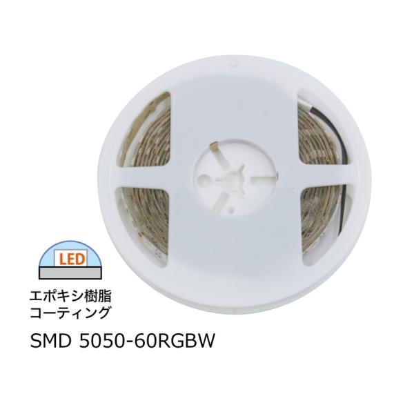 E-LITE@LEDe[vCgVXe@SMD5050V[YhHLEDe[vCg@RGBW60 5m@SMD5050-60RGBW