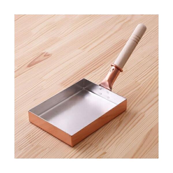 卵焼き器 銅製 プロ用 | 銅玉子焼鍋 13cm 中村銅器製作所 玉子焼き器