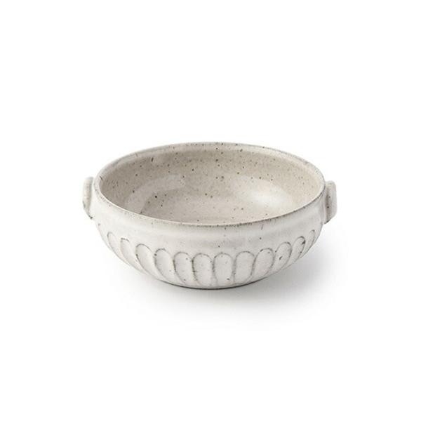 スープボウル 藤山窯 ココア太縞 和洋折衷 電子レンジ使用可 汁物 取り分け 鍋 h5.5cm 岐阜県 陶器 爆買