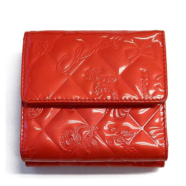 アイコン ウォレット レディース ファッション エナメル 女性 財布 オシャレ Sprice08 オレンジ Wホック 二つ折り財布 おしゃれ シャネル Chanel 二つ折り財布 中古 Sprice08 Bla R Kリサイクルキング店