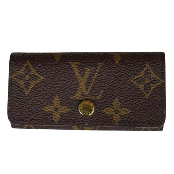 【最高級美品】ルイヴィトン モノグラム キーケース ミュルティクレ4 LOUIS VUITTON（ルイ・ヴィトン） ミュルティクレ4 モノグラム キー