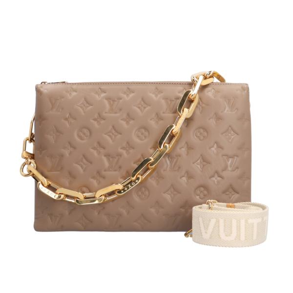 LOUIS VUITTON（ルイ・ヴィトン） クッサンMM ショルダーバッグ レザー