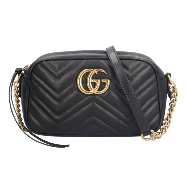 GUCCI（グッチ） キルティングスモールショルダー GGマーモント