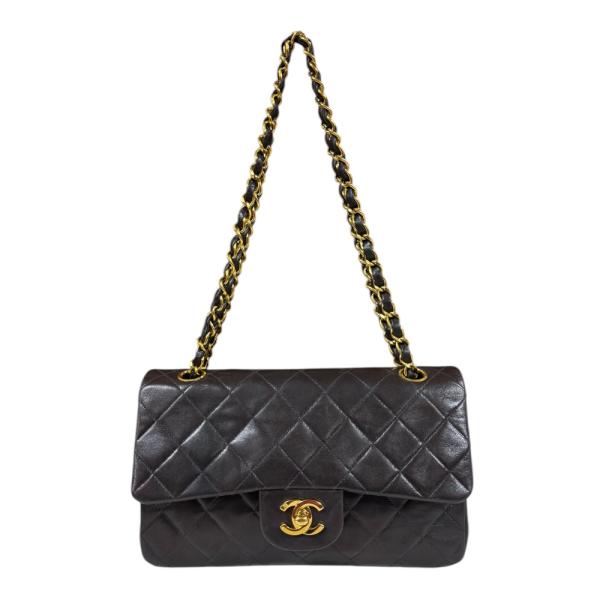 CHANEL（シャネル） マトラッセ ショルダーバッグ ラムスキン ブラック 