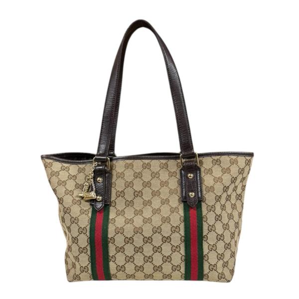 GUCCI（グッチ） シェリーライン トートバッグ GGキャンバス 137396