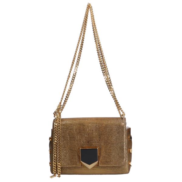 ジミーチュウ JIMMY CHOO チェーンショルダー ショルダーバッグ レザー