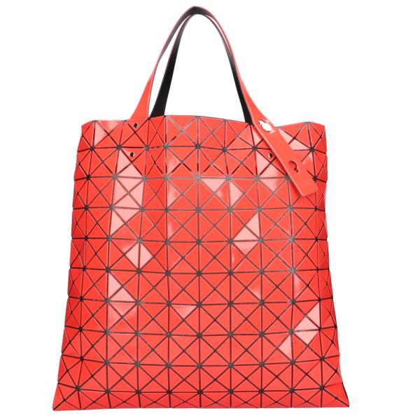 BAOBAO ISSEY MIYAKE トートバッグ　レッド ISSEY MIYAKE イッセイ ミヤケ バオバオ ルーセント トートバッグ