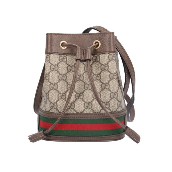 GUCCI（グッチ） ミニバケット オフィディア ショルダーバッグ GG