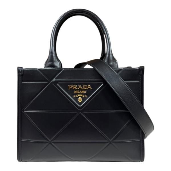 PRADA プラダ シンボル ステッチ スモール ショルダーバッグ