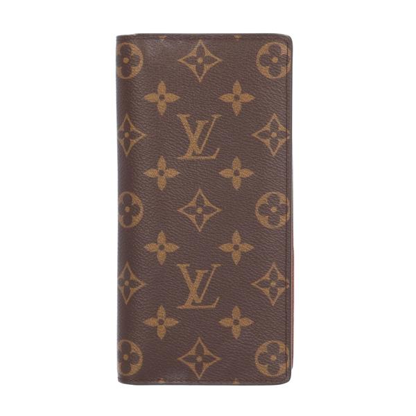 ルイヴィトン ポルトフォイユブラザ モノグラム 長財布 モノグラムキャンバス M66540 ユニセックス LOUIS VUITTON  中古 LOUIS VUITTON（ルイ・ヴィトン） ポルトフォイユブラザ モノグラム 長