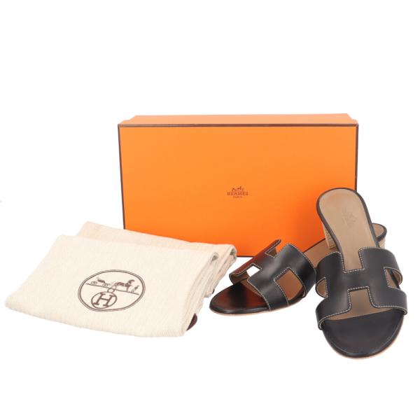 HERMES（エルメス） オアジス サンダル カーフ 071002Z レディース