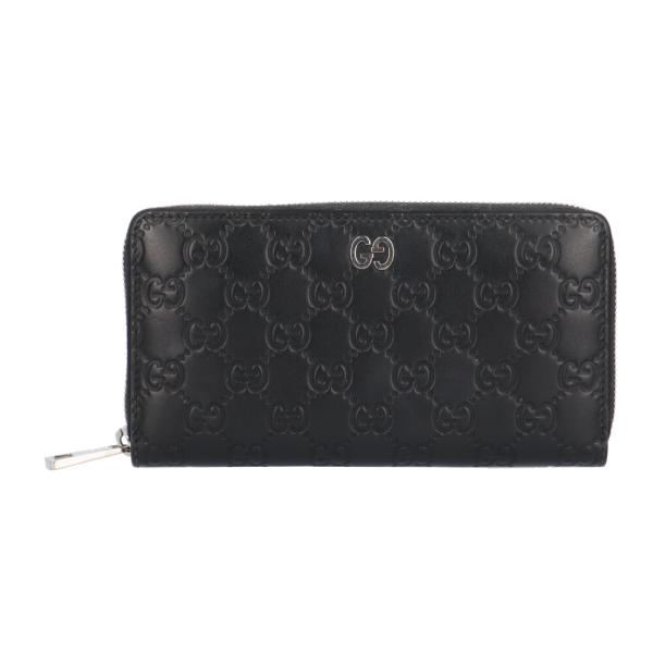 シ*バ様 【美品・付属品完備】グッチ 長財布 ドリアン グッチシマ ラウンドファ GUCCI（グッチ） ドリアン グッチシマ 長財布 レザー 473928 ユニ