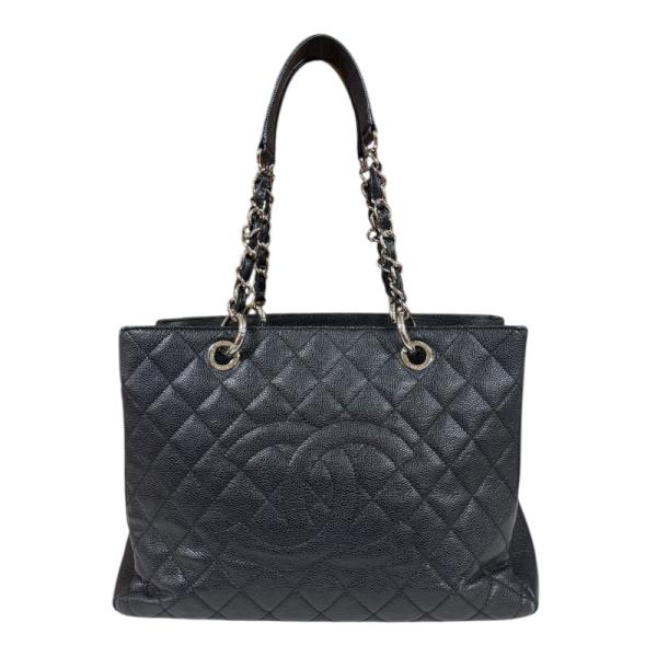 CHANEL（シャネル） GSTトート マトラッセ トートバッグ キャビア