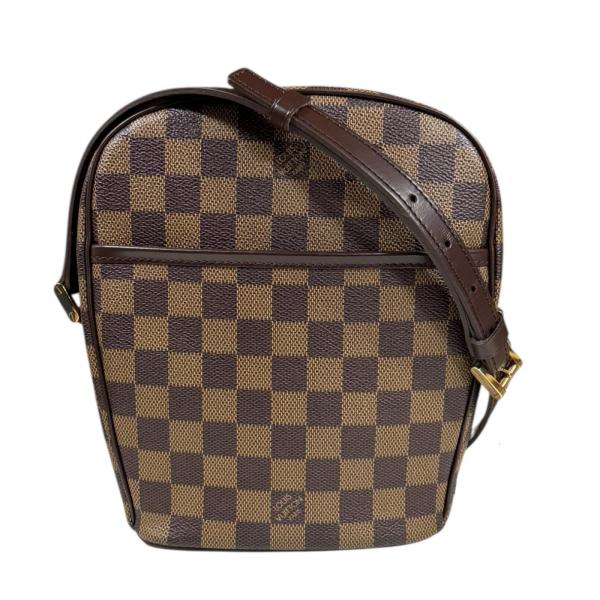【極上美品】ルイヴィトン　イパネマPM　ダミエ　エベヌ　ショルダーバッグ LOUIS VUITTON（ルイ・ヴィトン） イパネマPM ダミエ ショルダーバッグ