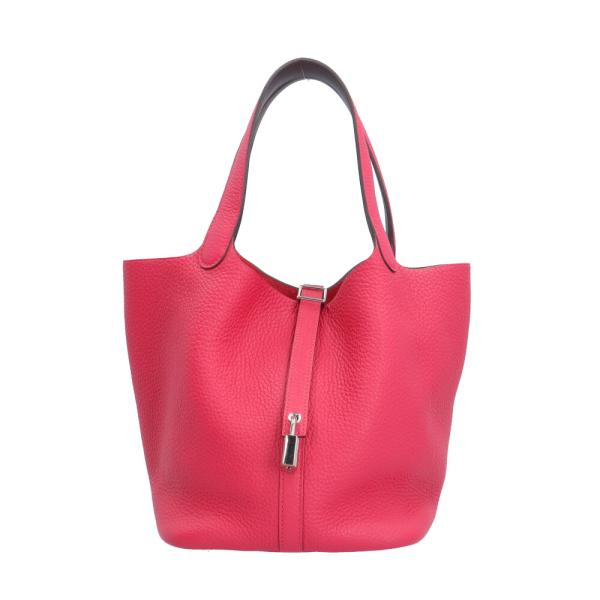 エルメスピコタンロックＭＭレディースハンドバッグハンドバック鞄カバンかばんbag HERMES エルメス ピコタンロックMM ハンドバッグ レザー ピンク