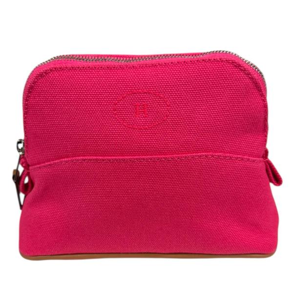 HERMES（エルメス） ボリードポーチミニミニ ポーチ コットン