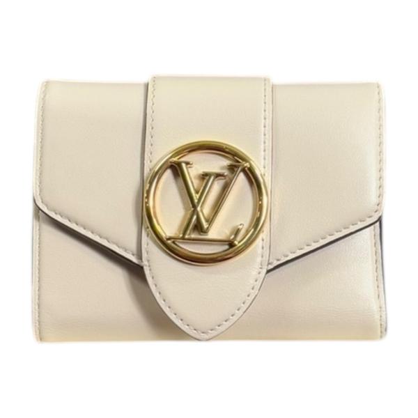 ルイヴィトン Louis Vuitton ポルトフォイユ・LV ポンヌフ M69176 3つ折り財布 レディース【中古】 LOUIS VUITTON（ルイ・ヴィトン） ポルトフォイユ ポンヌフ コンパクト