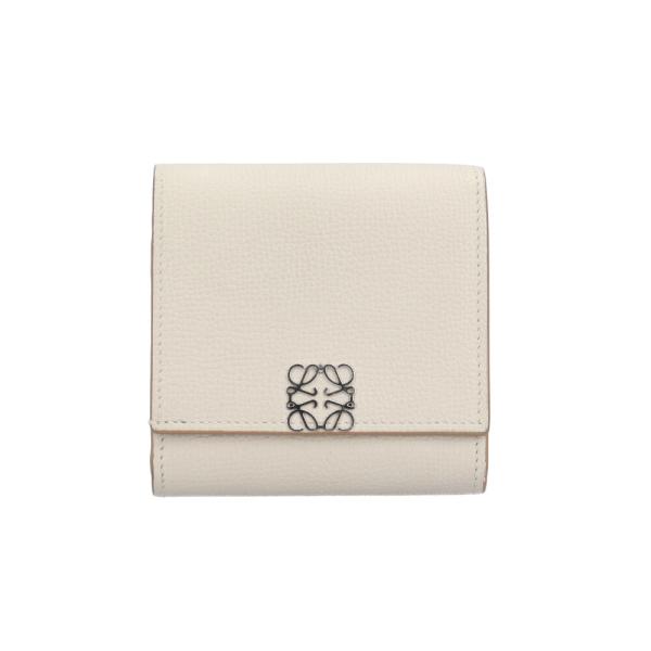 LOEWE（ロエベ） コンパクト フラップウォレット アナグラム 二つ折り