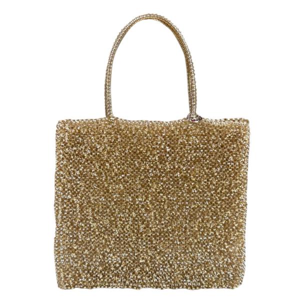 ANTEPRIMAアンテプリマ　ハンドバッグ　ゴールド 付属品あり ANTEPRIMA（アンテプリマ） ハンドバッグ ワイヤー ゴールド