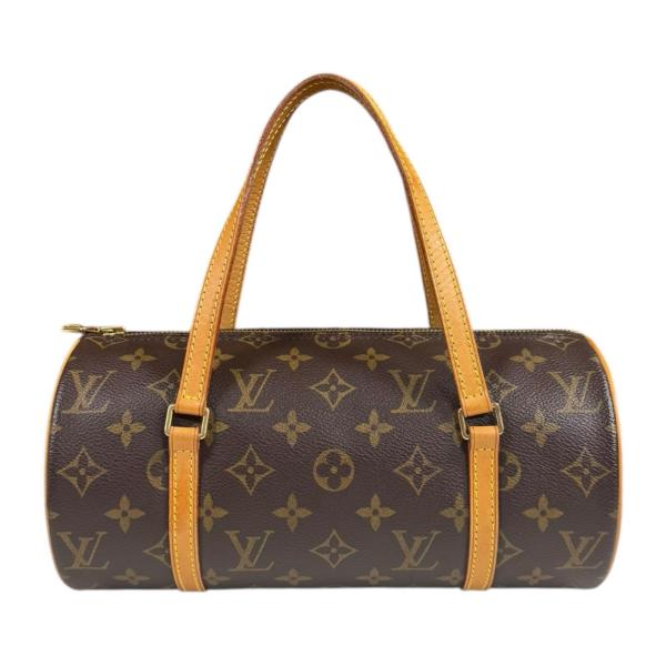 ルイ ヴィトン モノグラム パピヨン26(旧) ハンドバッグ M51386 ブラウン PVC レザー レディース LOUIS VUITTON 【中古】 rk-y_brb01990000006421