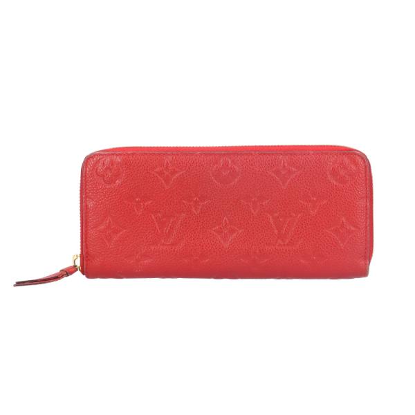 ルイヴィトン ポルトフォイユクレマンス モノグラムアンプラント 長財布 モノグラムアンプラント M61701 レディース LOUIS VUITTON  中古 LOUIS VUITTON（ルイ・ヴィトン） ポルトフォイユクレマンス