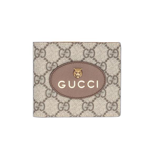 美品 グッチ ネオヴィンテージ タイガーヘッド 長財布 GGスプリーム ベージュ GUCCI グッチ GGスプリーム タイガーヘッド ネオヴィンテージ 473953