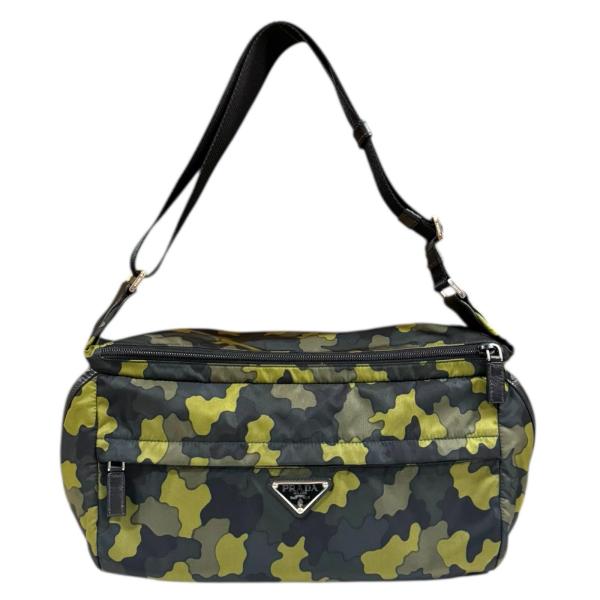 PRADA（プラダ） カモフラ ショルダーバッグ ナイロン マルチカラー