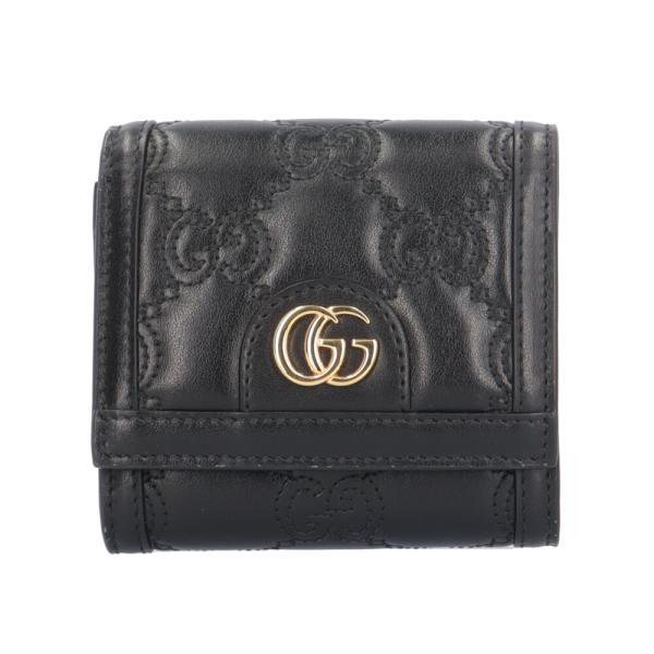 GUCCI（グッチ） カードケース ウォレット GGマトラッセ 二つ折り財布