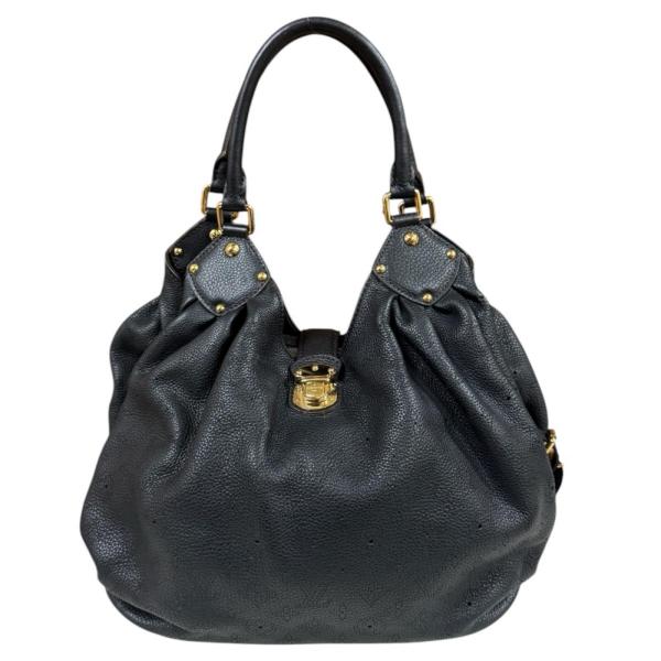 【美品】 ルイヴィトンマヒナXLトートバッグモノグラム LOUIS VUITTON（ルイ・ヴィトン） L マヒナ ショルダーバッグ