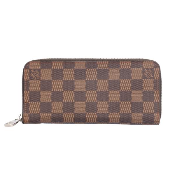 【美品】ルイヴィトン 長財布 ダミエ ジッピーウォレット ラウンドファスナー LOUIS VUITTON（ルイ・ヴィトン） ジッピーウォレット ヴェルティカル