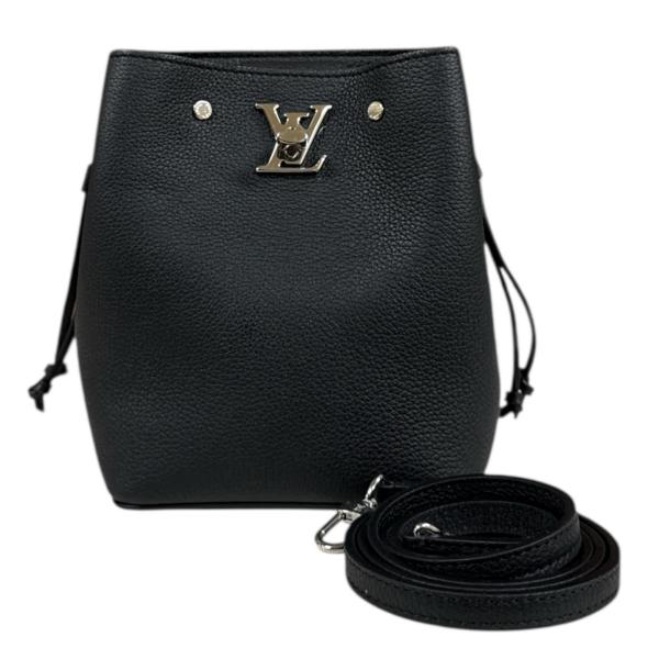 Louis Vuitton レザーショルダーバッグ LOUIS VUITTON（ルイ・ヴィトン） ナノロックミー バケット ショルダー