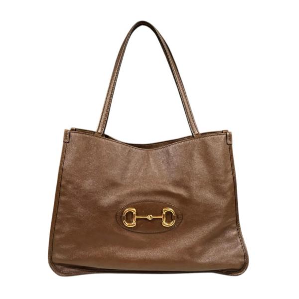 GUCCI（グッチ） ホースビット1955 トートバッグ レザー 623694