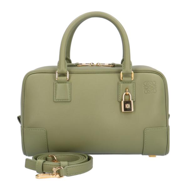 LOEWE ロエベ アマソナ23 ショルダーバッグ カーフ グリーン 中古