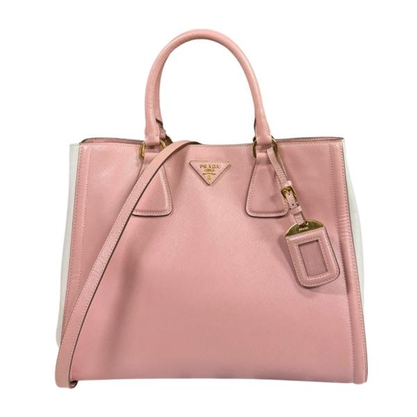PRADA（プラダ） サフィアーノ ショルダーバッグ レザー BN2438 ピンク