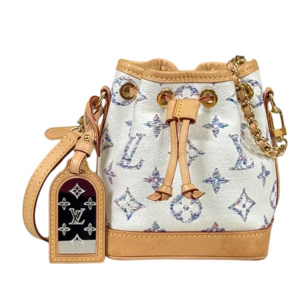 LOUIS VUITTON ルイヴィトン ナノ ノエ モノグラムジャガード