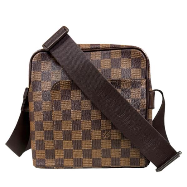 美品 LOUIS VUITTON ルイ・ヴィトン ダミエ オラフPM N41442 ショルダーバッグ ダミエキャンバス ブラウン レディース【中古】【送料無料】 LOUIS VUITTON（ルイ・ヴィトン） オラフPM ダミエ ショルダーバッグ