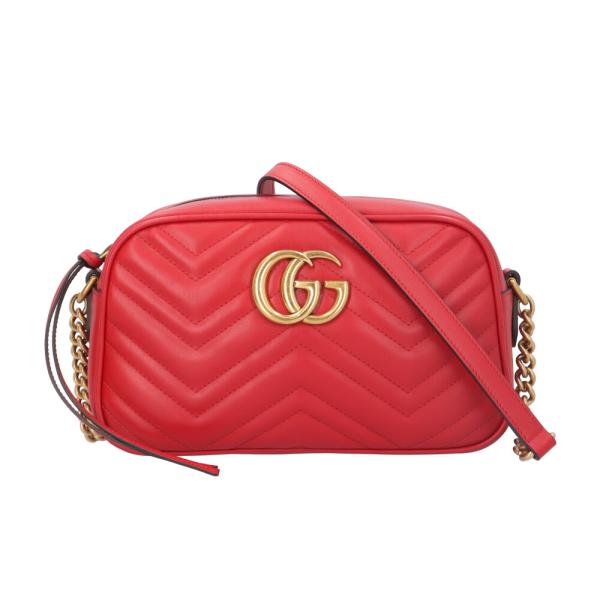 GUCCI（グッチ） スモール カメラバッグ GGマーモント ショルダー 