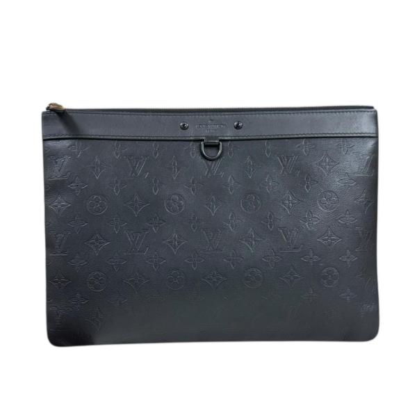ルイヴィトン  M62903 ポシェット ディスカバリー モノグラムシャドウレザークラッチバッグ メンズ LOUIS VUITTON（ルイ・ヴィトン） ポシェット ディスカバリー