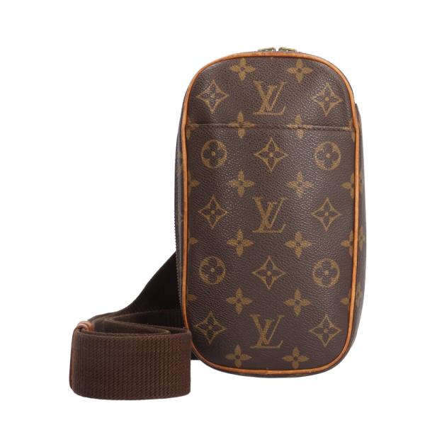 店舗購入　美品　ルイヴィトン　ポシェットガンジュ　モノグラム　ボディバッグ LOUIS VUITTON（ルイ・ヴィトン） ポシェットガンジュ モノグラム