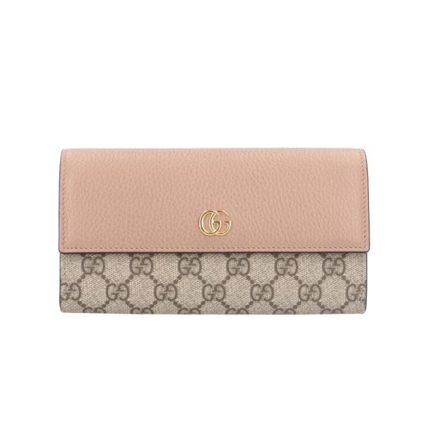GUCCI グッチ ダブルG バイカラーコンチネンタルウォレット 長