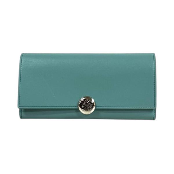 ◇ロエベ◇レザー/ぺブル/コンチネタルウォレット/長財布/ブラック/ゴールド金具 LOEWE/ロエベ通販 | ぺブル コンティネンタル ウォレット(シャイニー