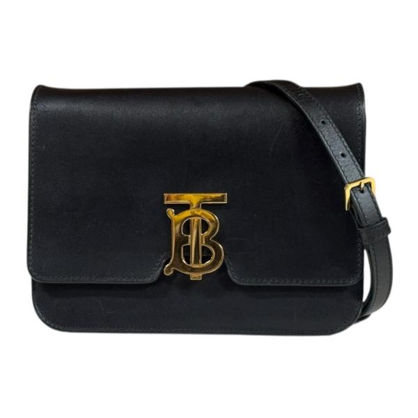 BURBERRY（バーバリー） ショルダーバッグ レザー ブラック レディース