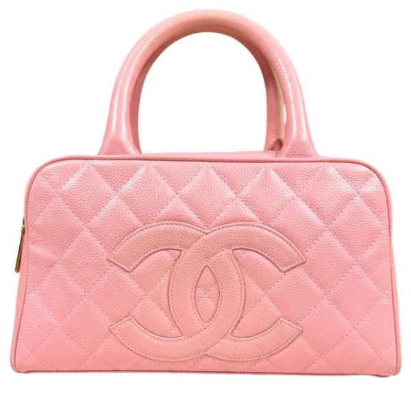 CHANEL（シャネル） ミニボストンバッグ マトラッセ ハンドバッグ