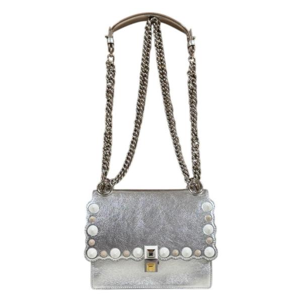 FENDI（フェンディ） キャナイ ミニ ショルダーバッグ レザー 8M0381