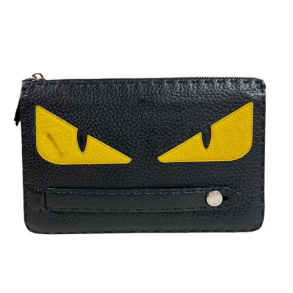 FENDI（フェンディ） バッグバグズ セレリア クラッチバッグ レザー