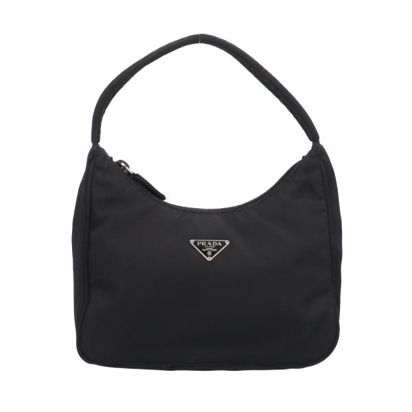 PRADA ハンドバッグ プラダ ブラック ヴィンテージ 名作 良品 MV519 PRADA（プラダ） ハンドバッグ ナイロン MV519 ブラック レディース