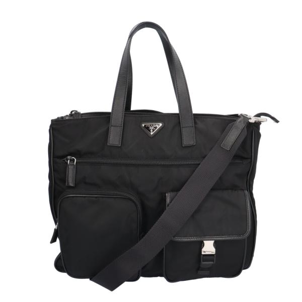 PRADA（プラダ） ブルーフケース ビジネスバッグ ナイロン VA0610